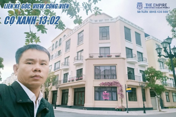 CỌ XANH 13-02 | LIỀN KỀ GÓC, VIEW CÔNG VIÊN