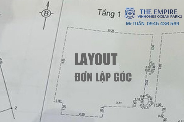 CỌ XANH 13-68 | LAYOUT ĐƠN LẬP GÓC CỌ XANH