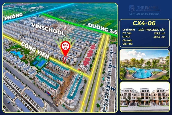 CỌ XANH 4-06 | SONG LẬP VIEW CÔNG VIÊN