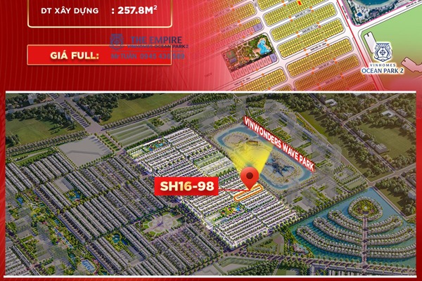 Liền kề 65m GẦN CÔNG VIÊN SÓNG | SAN HÔ 16-98