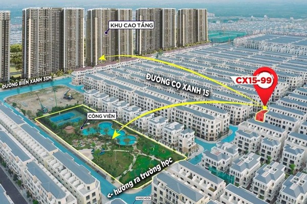 LIỀN KỀ GÓC | CỌ XANH 15-99