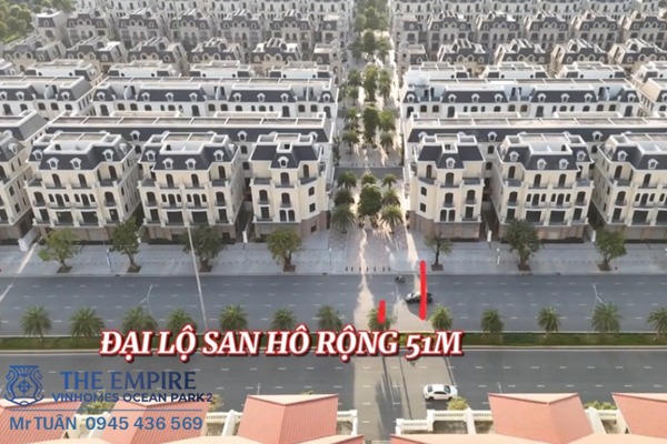 NHÀ PHỐ, CĂN GÓC | ĐẠI LỘ SAN HÔ  (TRỤC ĐƯỜNG 51m) | ĐLSH-62