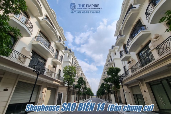 SAO BIỂN 14 | SB14-92 SHOPHOUSE GẦN CỤM TÒA CHUNG CƯ