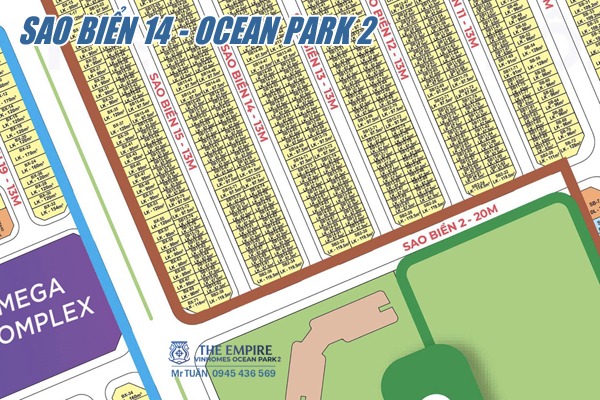 SAO BIỂN 14-62 OCEAN PARK 2