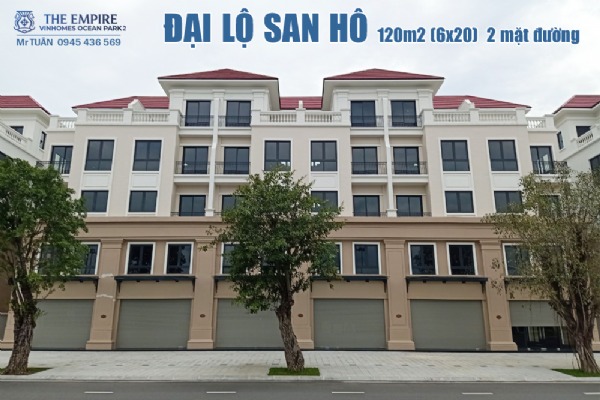 SHOPHOUSE ĐẠI LỘ SAN HÔ | ĐLSH-121