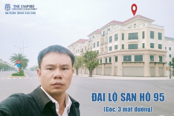 SHOPHOUSE ĐẠI LỘ SAN HÔ | ĐLSH-95 (GÓC 180 m2)