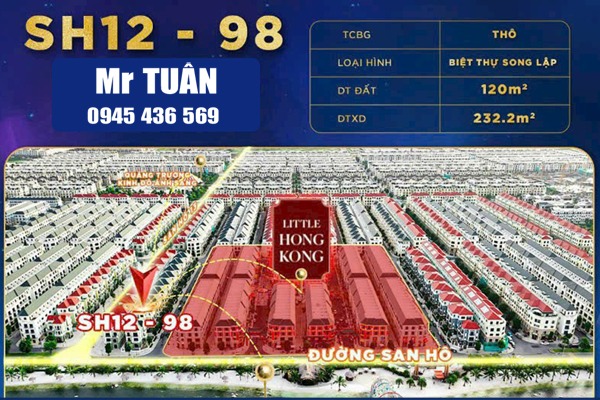 SONG LẬP SAN HÔ 12-98 | ĐỐI DIỆN CHINA TOWN